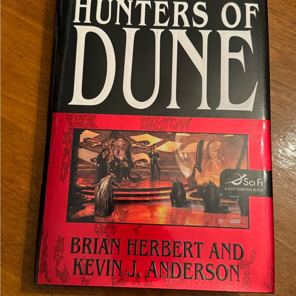 Hunters of Dune Brian Herbert & Kevin J. Anderson TOR Hardcover Sci Fi Book 1st